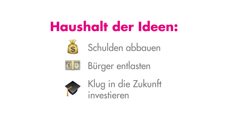 FDP Bundestagsfraktion Haushalt der Ideen - Frank Müller-Rosentritt MdB