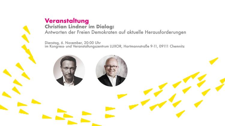 Christian Lindner Chemnitz - Frank Müller-Rosentritt MdB - FDP Fraktion Deutscher Bundestag